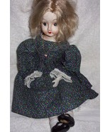 Vintage Walda Bisque Porcelain 18” Doll 1970s Homemade Dress - $8.21 CAD