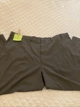 Haggar Big &amp; Tall Dress Pants Mens 48x29  Gray Premium Comfort Classic F... - $17.82