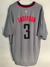 Adidas NBA Jersey Houston Rockets Ryan Anderson Grey Short Sleeve sz S - $21.03