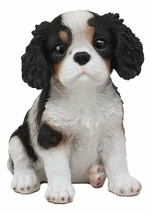 Ebros Adorable Cavalier King Charles Spaniel Dog Breed Statue 5.75&quot; L Pet Pal - £23.69 GBP