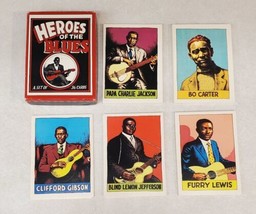 Heroes Of The Blues 36 Card Set Illustrated By R. Crumb Yazoo Records Vtg 1980 - £23.37 GBP