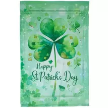 St. Patrick's Day Garden Flag- 2 Sided, 12" x 18" - $6.99