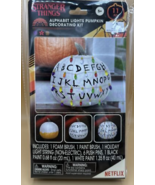 Stranger Things Alphabet Lights Pumpkin Decorating Kit 11 Piece - $13.07 CAD