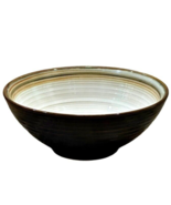 Sango Jetta Black 4830 Stoneware Soup Cereal Bowl 6 3/4 Inch Discontinued - £7.56 GBP