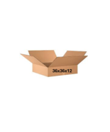 36" x 36" x 12" CARDBOARD BOX - 200lb  -  SINGLE BOX - $23.75