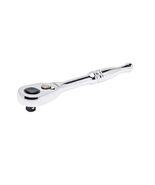 Husky 1/4 in. Full Polish 72 Tooth Ratchet – Chrome, 72-Tooth, Low-Profi... - $24.74