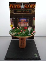 Gambler Craps Table Miniature Diorama Casino Gift Idea Gambling Silly Gifts Slot - £60.13 GBP