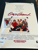 Movie Theater Cinema Poster Lobby Card vtg 1990 Once Around Richard Drey... - £31.15 GBP