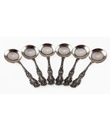 Lot of 6 Wallace Bouillon Soup Spoons in Scarce Irian Pattern! Nice - $549.28 CAD