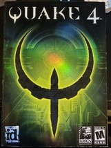 Quake 4 PC Computer Video Game With Manual 4 Disc Set Alien Enemy War Fight - £4.65 GBP