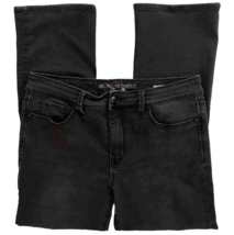 Melissa McCarthy Seven7 Jeans Womens Size 14 Black Slim Boot Slimming Si... - $29.00