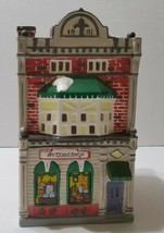 Department 56 Snow VIllage Cobblestone Antique Shop 1989 Lighted Box 512... - $51.08