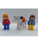 Vintage Geobra Mixed Lot 2 Action Figures &amp; 1  Horse 1990 - $244.84 MXN