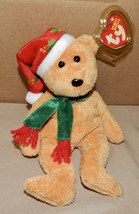 TY Beanie Baby 2003 Holiday Teddy 9&quot; Stuffed Animal Collectible Toy 237F - £8.21 GBP