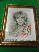 Great Collectable Autograph Picture-PENTHOUSE PET- Paula Lerchenfeldt &quot;L... - £10.52 GBP