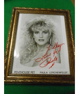 Great Collectable Autograph Picture-PENTHOUSE PET- Paula Lerchenfeldt &quot;L... - £9.91 GBP