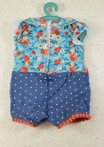 My Life As 18&quot; Doll Clothes / Outfit Brand New Blue Floral Romper outfit - $15.54