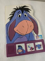 Vintage Winnie The Pooh Eeyore Play a Sound board book No Matter toddler... - £19.25 GBP