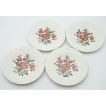 Vintage Wedgwood Patrician C5260 Luncheon Plate Floral Embossed Etruria England - £34.07 GBP