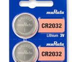 Murata CR2032 Battery DL2032 ECR2032 3V Lithium Coin Cell (10 Batteries) - £3.83 GBP+