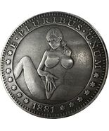 Moneda de dólar de fantasía única de 1881 con diseño artístico - $18.55 CAD