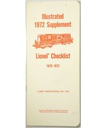 Vintage Lionel Trains O &amp; O27 Gauge Checklist Guide 1929-1972 Ladd Publi... - $6.00