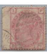 ZAYIX Great Britain 61 used Plate 15 3p rose Victoria wide left margin 1... - £29.93 GBP