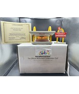 McDonald&#39;s Classic McMemories 31901 Lighted Ceramic Restaurant &amp; Sign wi... - $61.70