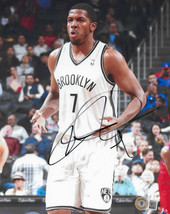 Joe Johnson signed Brooklyn Nets basketball 8x10 photo proof Beckett COA. - $79.19