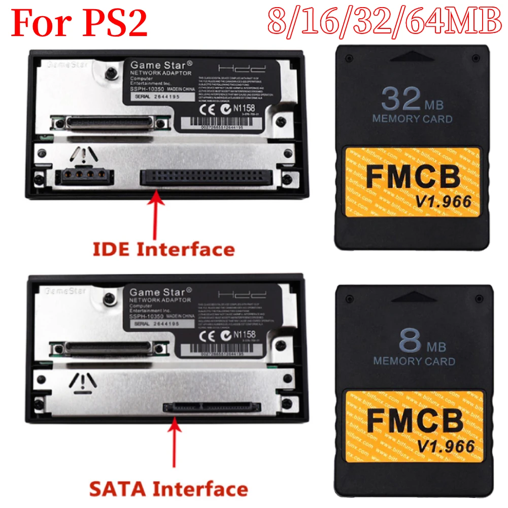 Portable Game Console Network Adapter SATA/IDE Interface Parallel Network Card - £19.82 GBP+