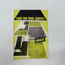 Duralay Care for Your Carpets Brochures 1950&#39;s-
show original title

Original... - £22.64 GBP
