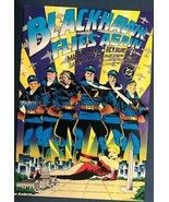 BLACKHAWK FLIES AGAIN (1988) DC Comics 11&quot; x 16&quot; promotional poster - £11.66 GBP