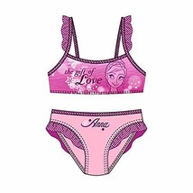 Disney Frozen 2 Pieces Bathing Suit Swimwear for Girls (Pink Anna, 5 Years) - $9.99
