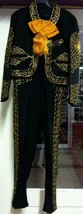 Men&#39;s Mariachi Charro Suit Set Mexico Folklorico 5 De Mayo Fiesta Dance Costume - £150.60 GBP+