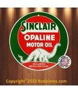 Sinclair Opaline Motor Oil-Vintage Design Sign Metal Decor Gas and Oil Sign - £14.22 GBP
