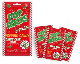 POP ROCKS CANDY CANE FLAVORED CANDIES, LIMITED TIME EDITION-PICK YOUR PA... - $12.87+