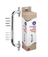 Dynarex Rotating-Flange Knurled Grab Bar – Stainless Steel, 12&quot;-32&quot;, 300... - $529.34 MXN+