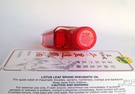 3 x Lotus Leaf Brand Rheumatic Relief Massage Oil 60ml - £39.74 GBP