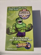 Marvel Super Hero Squad Online Trading Card Game Intro Pack Hulk Foundation - $14.85