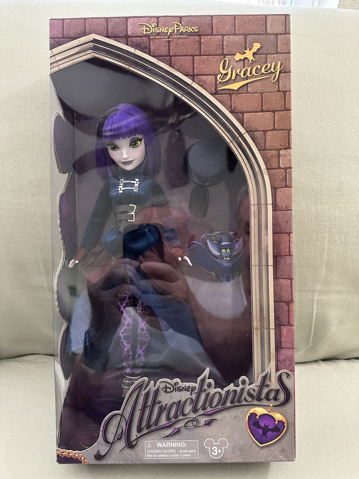 Disney Parks Attractionistas Gracie Haunted Mansion Doll NEW IN BOX RARE RETIRED - $194.90