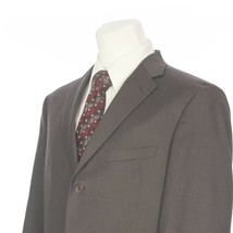 Daniel Cremieux Brown Loro Piana Wool 3 Button Sport Coat Blazer 42 Regular 42R - £48.16 GBP