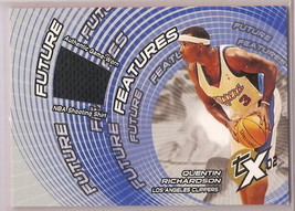2002-03 Topps Tx02 Future Features Quentin Richardson Jersey Card - £7.51 GBP
