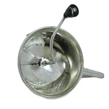 Vintage Foley No 101 Food Mill 7 inch 2 qt Stainless Steel Masher Ricer Strainer - £13.19 GBP