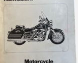 1998 2000 2001 Kawasaki VN1500 Motorcycle Service Shop Manual 99924-1241-02 - $49.99