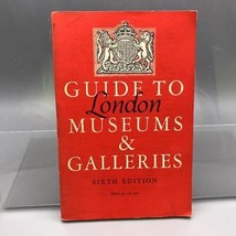 Vintage Guida Alla London Museo E Gallerie Sixth Edizione - £47.46 GBP