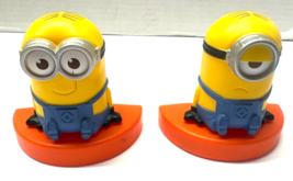 McDonald&#39;s 2017 Minion Set of 2 Interlocking Happy Meal Toy - $108.49 MXN