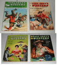 Zane Grey Western Pulp Magazines...4 different  1949-1952...Fine grade--R - $29.95