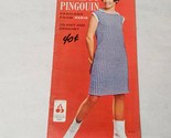 The New Laines Du Pingoun Fashions from Paris to knit and crochet 1966 V... - $12.98