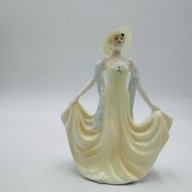 Coalport Porcelain England Heart To Heart Encore Fashion Lady Figurine 5in - $31.50