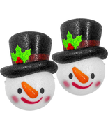 Snowman Christmas Porch Light Cover 2-Pack - Outdoor Snowman Porch Lamp ... - €31,92 EUR